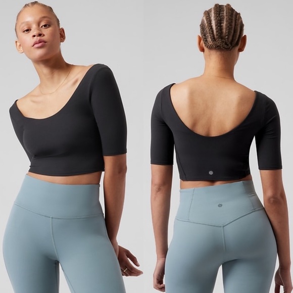 Athleta Exhilarate Crop A-C - M - Picture 1 of 2